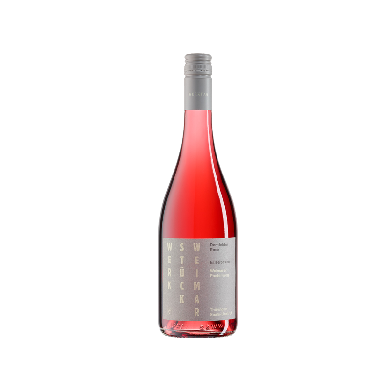 Werkstück Weimar Dornfelder Rosé DQW halbtrocken