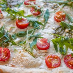 Flammkuchen "Der Pate" Tomate / Rucola