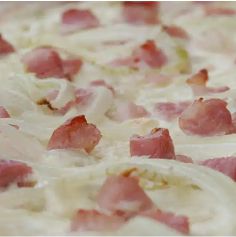 Flammkuchen Klassik  Schinken / Zwiebel