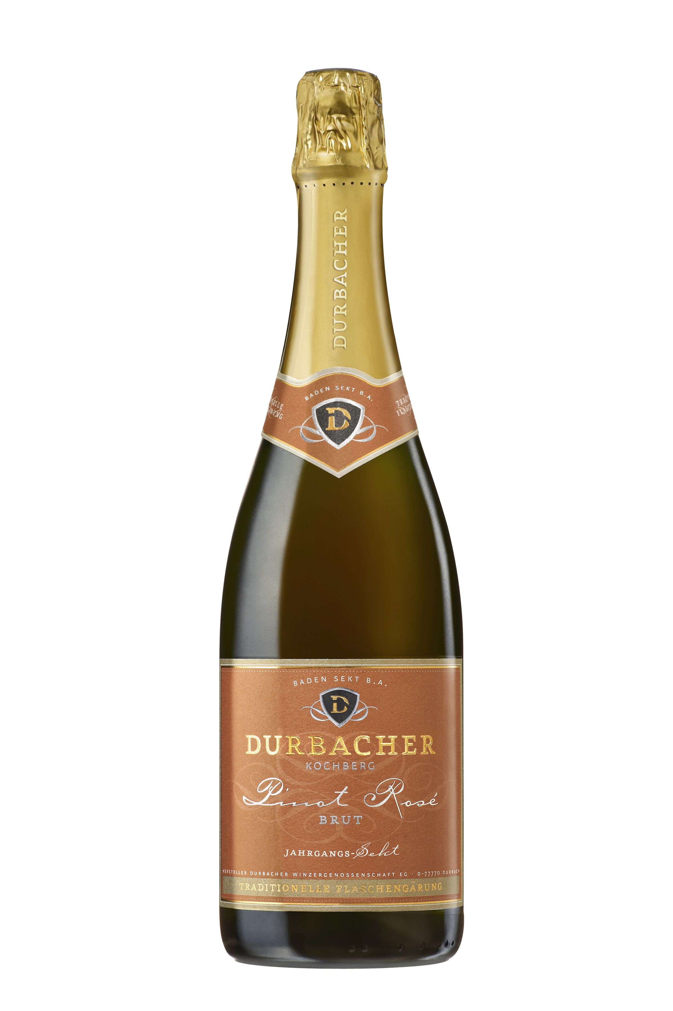 Durbacher Kochberg Pinot Rosé brut Flaschengärung